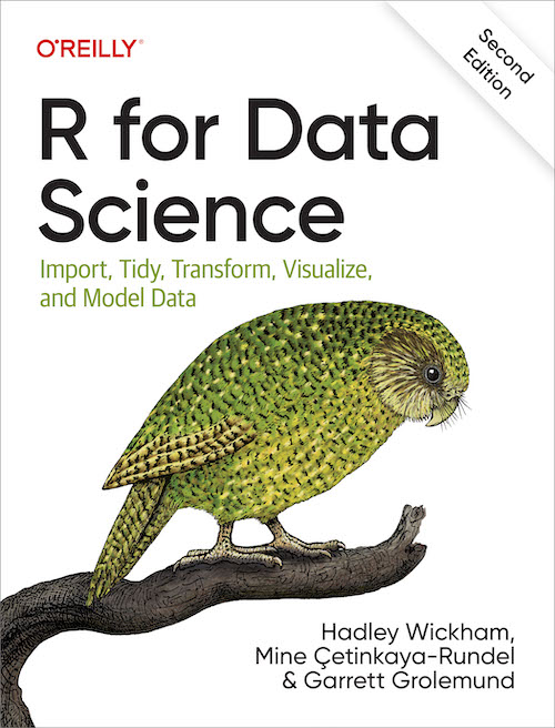 Cover of R for Data Science, second edition